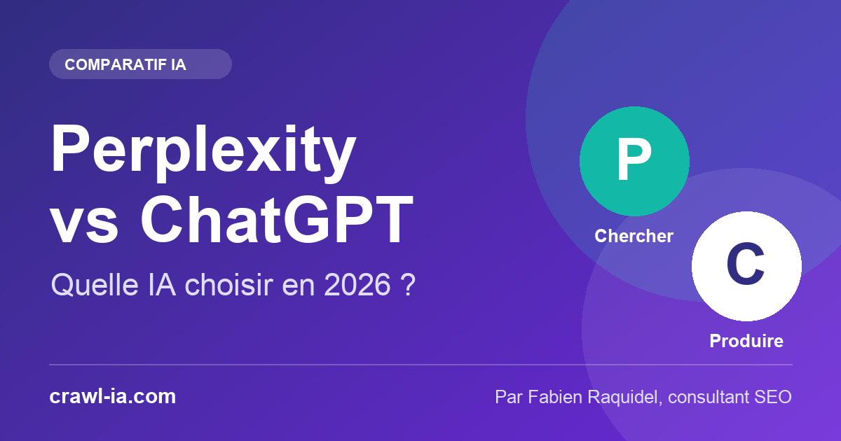 Perplexity contre ChatGPT, quelle IA choisir en 2026